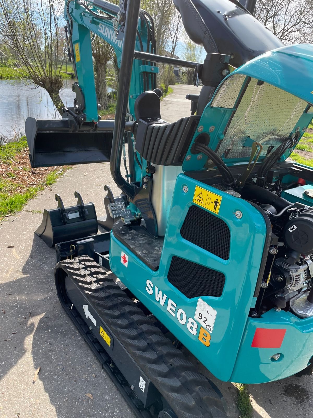 Minibagger van het type Sunward SWE 08 B, Neumaschine in Goor (Foto 5)