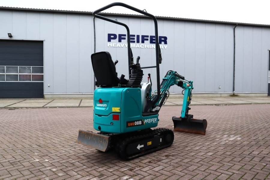 Minibagger tip Sunward SWE08B Low Hours, CE certification, Diesel, Extend, Gebrauchtmaschine in Groenlo (Poză 9)