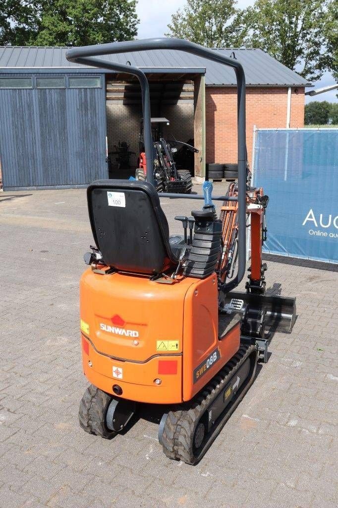 Minibagger Türe ait Sunward SWE08B, Neumaschine içinde Antwerpen (resim 5)