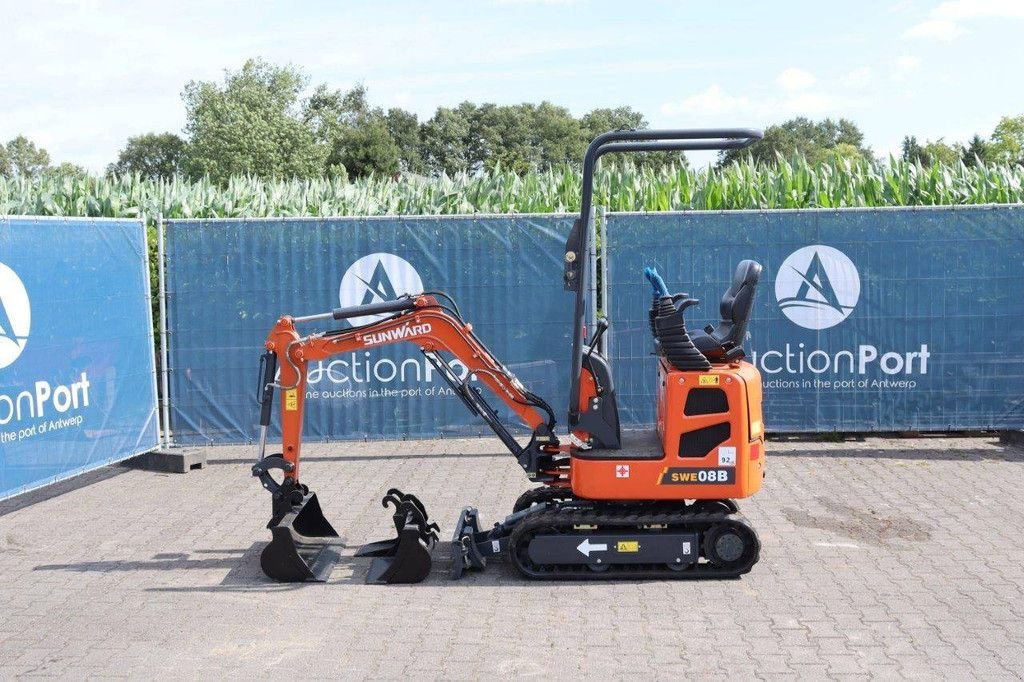 Minibagger a típus Sunward SWE08B, Neumaschine ekkor: Antwerpen (Kép 2)