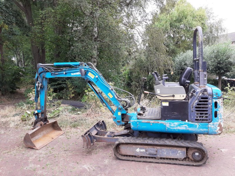 Minibagger van het type Sunward Swe17, Gebrauchtmaschine in Alblasserdam (Foto 1)