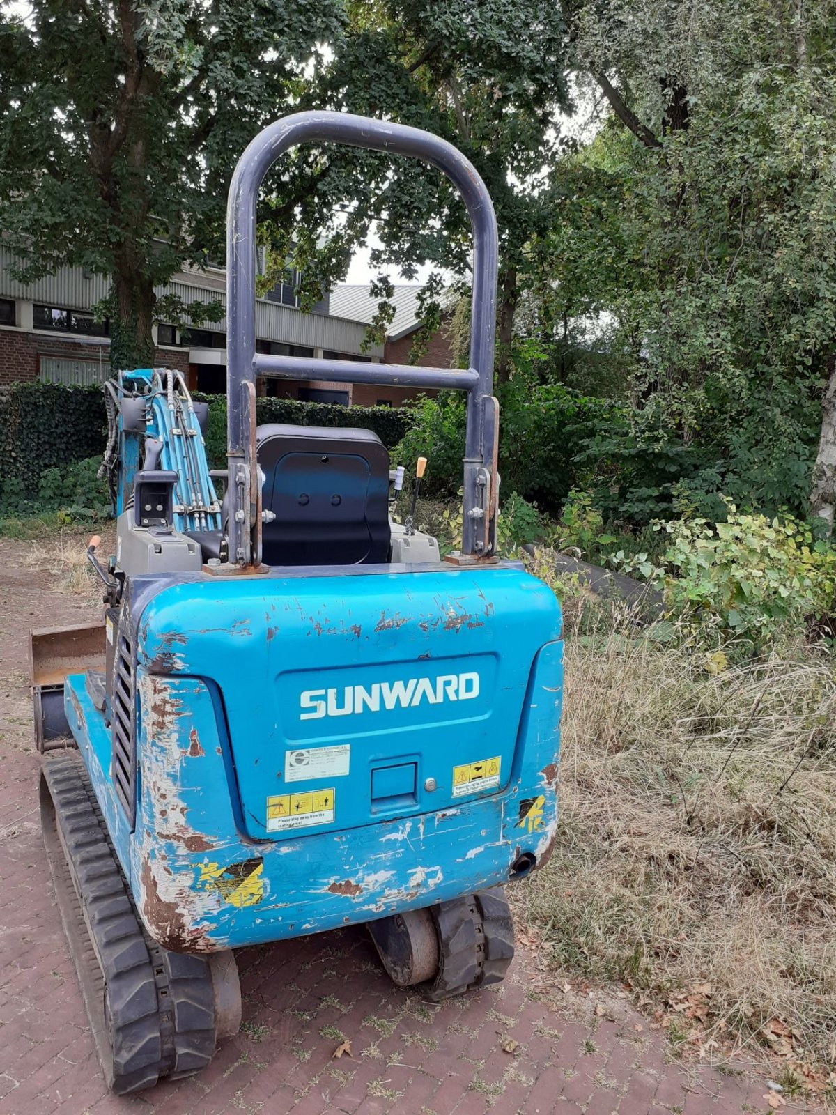 Minibagger del tipo Sunward Swe17, Gebrauchtmaschine en Alblasserdam (Imagen 4)