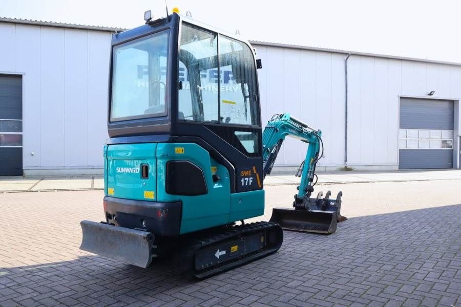 Minibagger del tipo Sunward SWE17F CE certification, Diesel, Extendable Underc, Gebrauchtmaschine en Groenlo (Imagen 2)