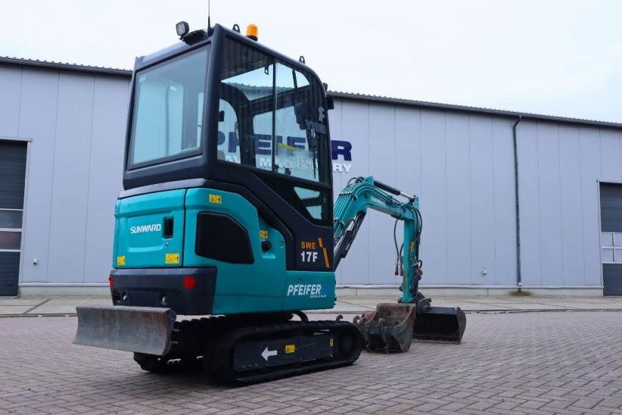 Minibagger of the type Sunward SWE17F CE certification, Diesel, Extendable Underc, Gebrauchtmaschine in Groenlo (Picture 2)