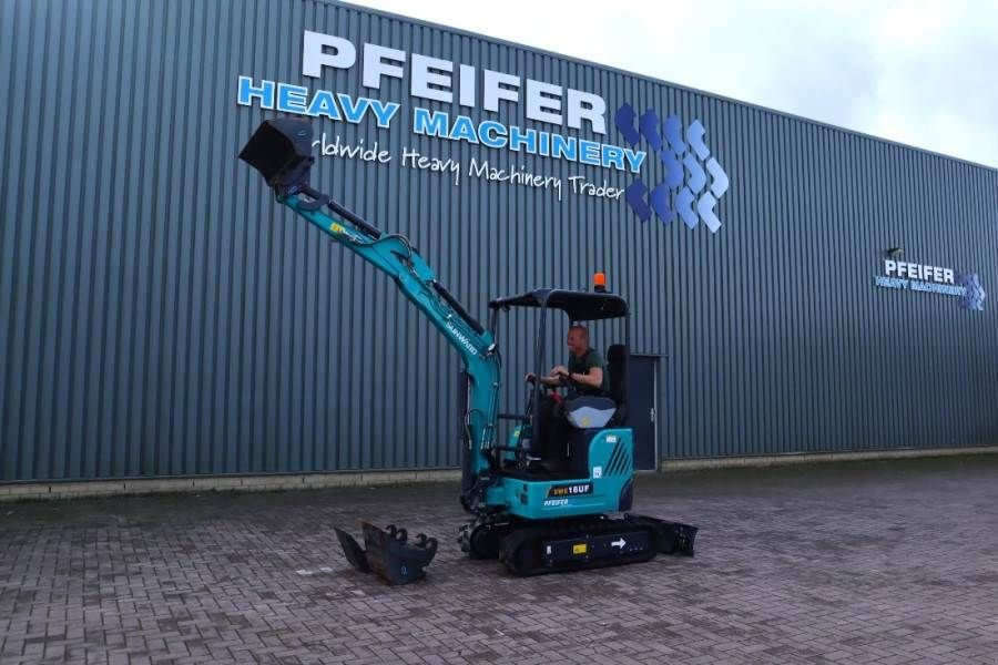 Minibagger typu Sunward SWE18UF CE certification, Diesel, Extendable Under, Gebrauchtmaschine v Groenlo (Obrázek 3)