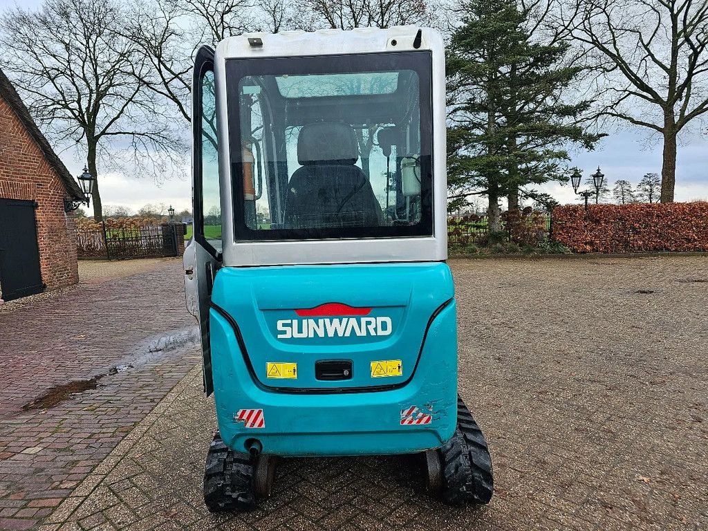 Minibagger van het type Sunward Swe20b 2015 1475 uur graafmachine minigraver, Gebrauchtmaschine in Scherpenzeel (Foto 2)