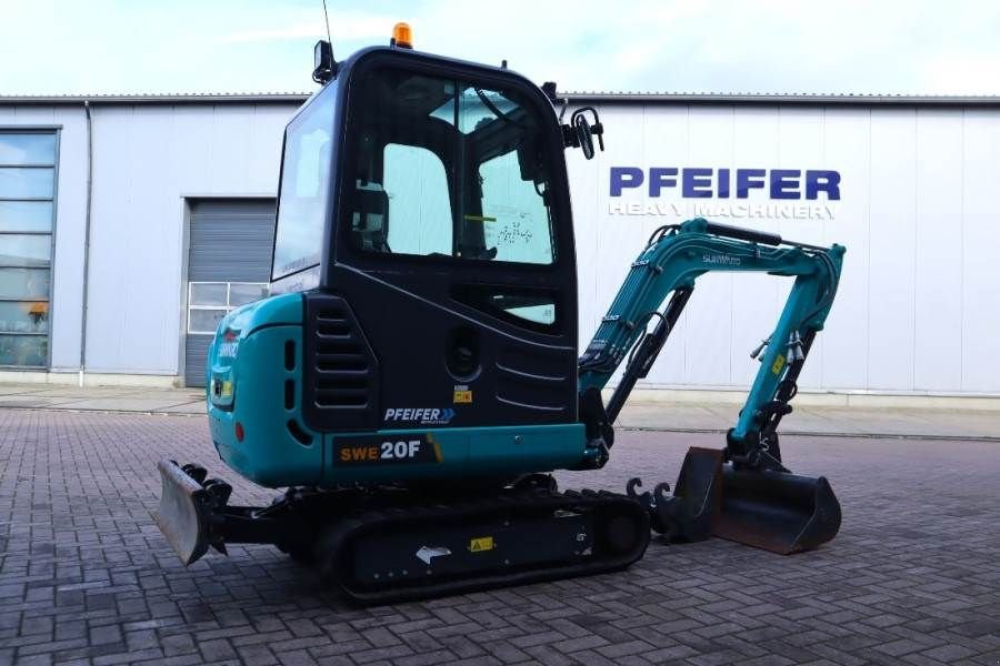 Minibagger typu Sunward SWE20F CE certification, Diesel, Extendable Underc, Gebrauchtmaschine v Groenlo (Obrázok 9)