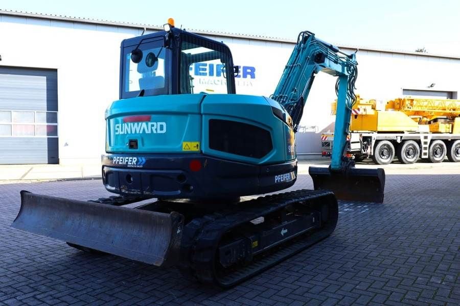 Minibagger za tip Sunward SWE90UF CE certification, Diesel, Max. digging dep, Gebrauchtmaschine u Groenlo (Slika 9)