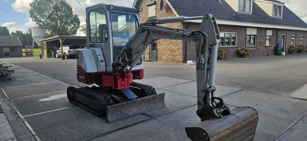 Minibagger typu Takeuchi minigraver tb128 fr, Gebrauchtmaschine v Horssen (Obrázek 9)