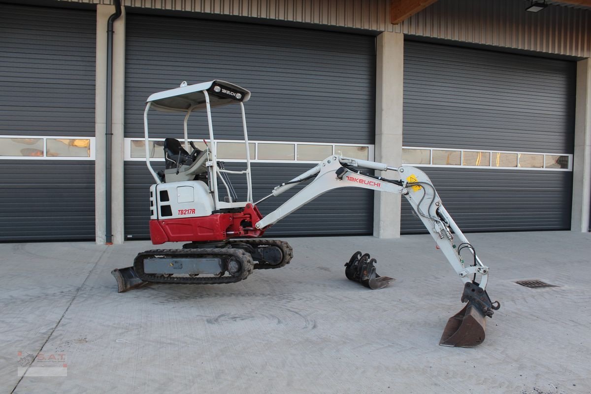 Minibagger Türe ait Takeuchi Takeuchi TB 217 R Minibagger - Bagger, Gebrauchtmaschine içinde Eberschwang (resim 19)