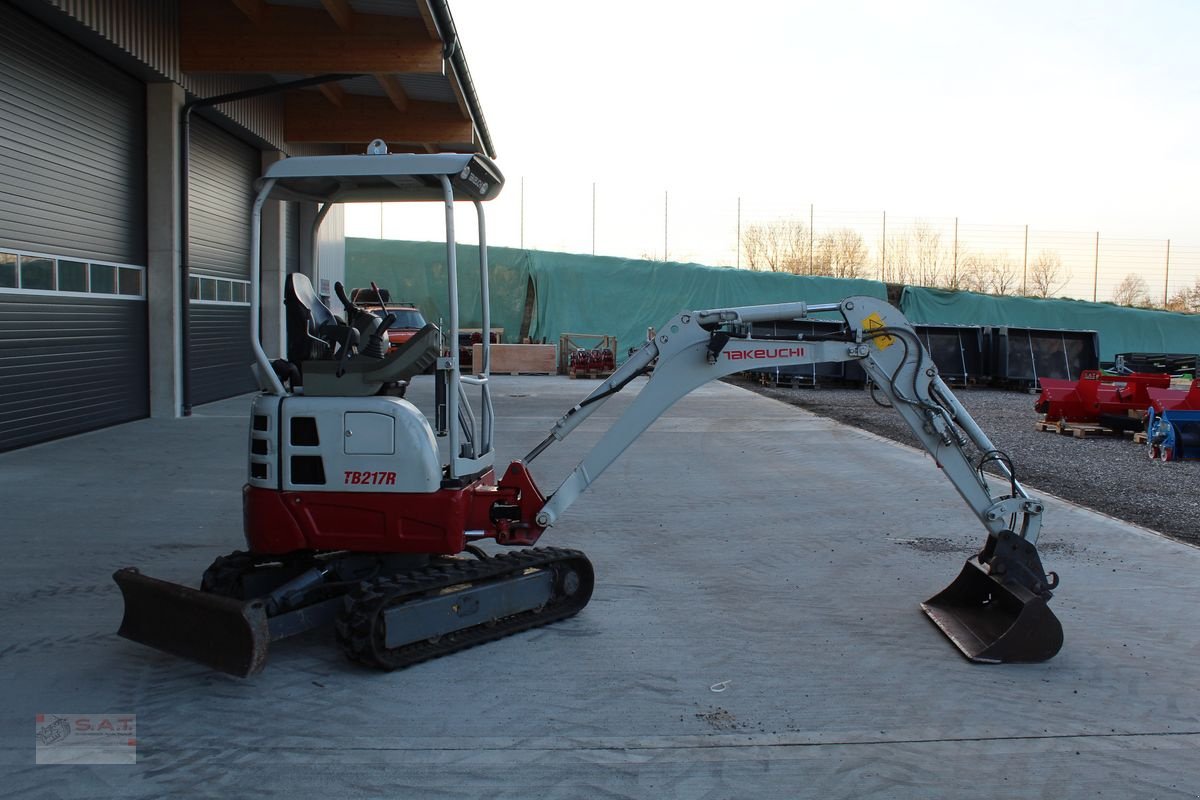 Minibagger типа Takeuchi Takeuchi TB 217 R Minibagger - Bagger, Gebrauchtmaschine в Eberschwang (Фотография 8)