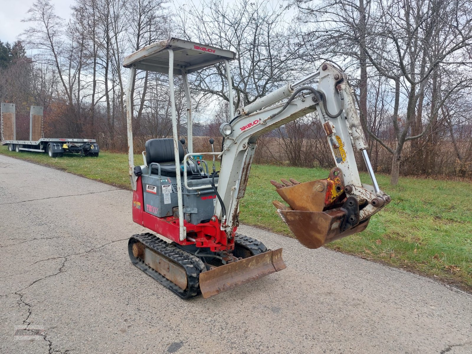 Minibagger van het type Takeuchi TB 007, Gebrauchtmaschine in Deutsch - Goritz (Foto 4)