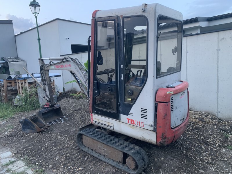 Minibagger Türe ait Takeuchi TB 015, Gebrauchtmaschine içinde Andau (resim 1)