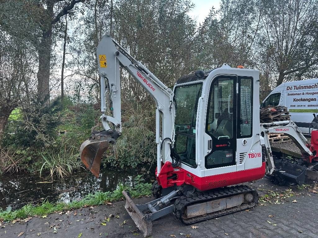 Minibagger za tip Takeuchi TB 016 uitzonderlijk mooi !!, Gebrauchtmaschine u Kockengen (Slika 10)