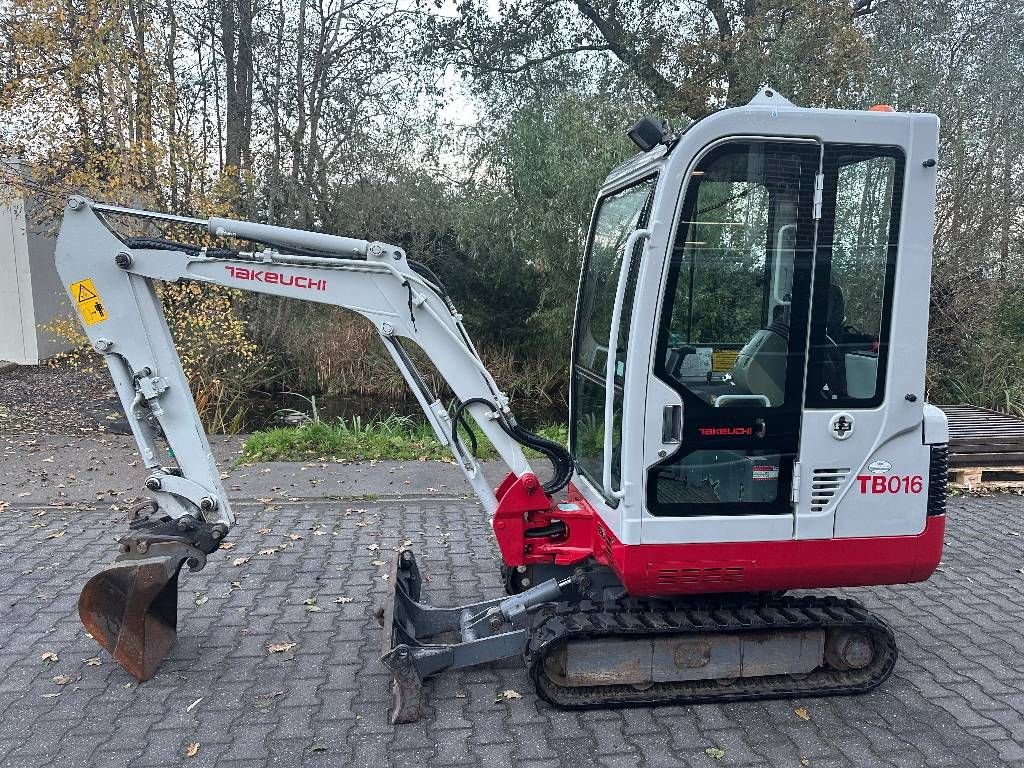 Minibagger za tip Takeuchi TB 016 uitzonderlijk mooi !!, Gebrauchtmaschine u Kockengen (Slika 3)