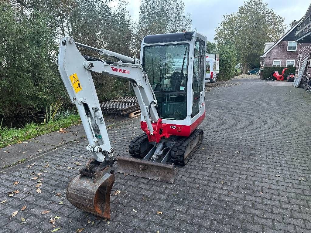 Minibagger Türe ait Takeuchi TB 016, Gebrauchtmaschine içinde Kockengen (resim 5)