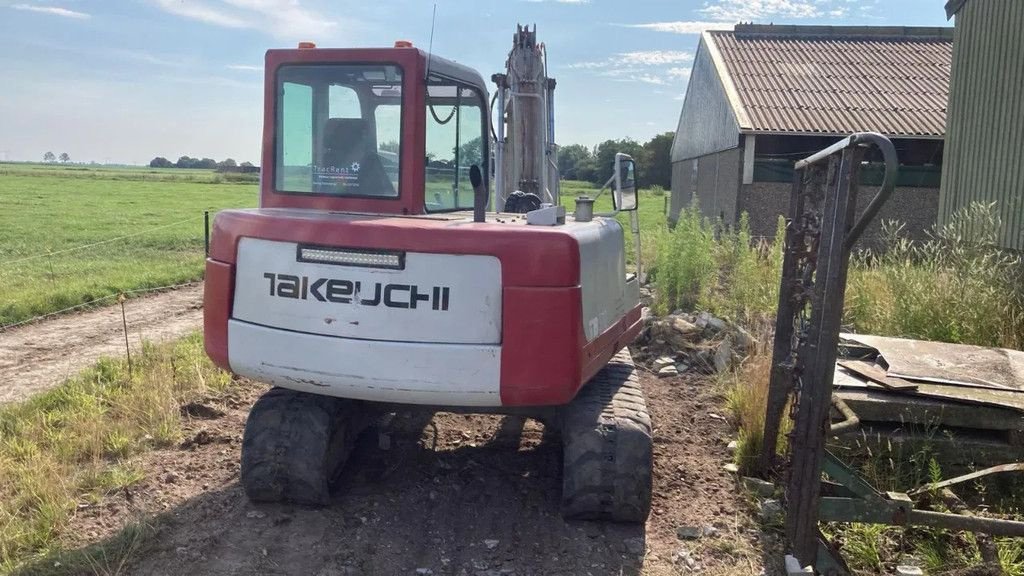 Minibagger typu Takeuchi TB 070 7 Tonner Midi graver, Gebrauchtmaschine w Ruinerwold (Zdjęcie 3)