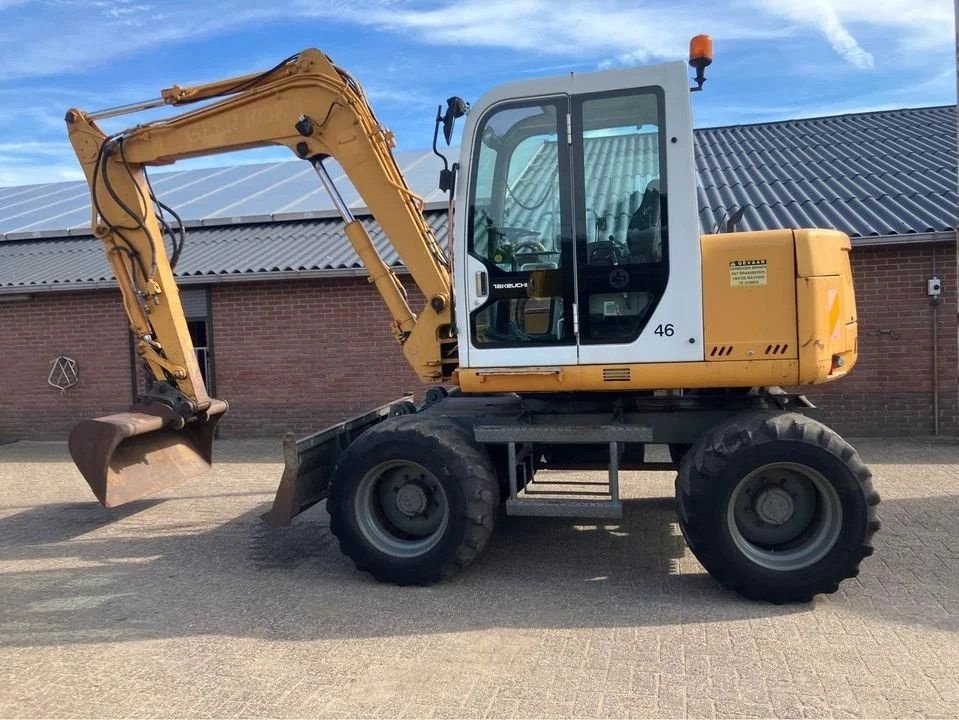 Minibagger typu Takeuchi TB 070 W Bandenkraan, Gebrauchtmaschine w Lunteren (Zdjęcie 1)