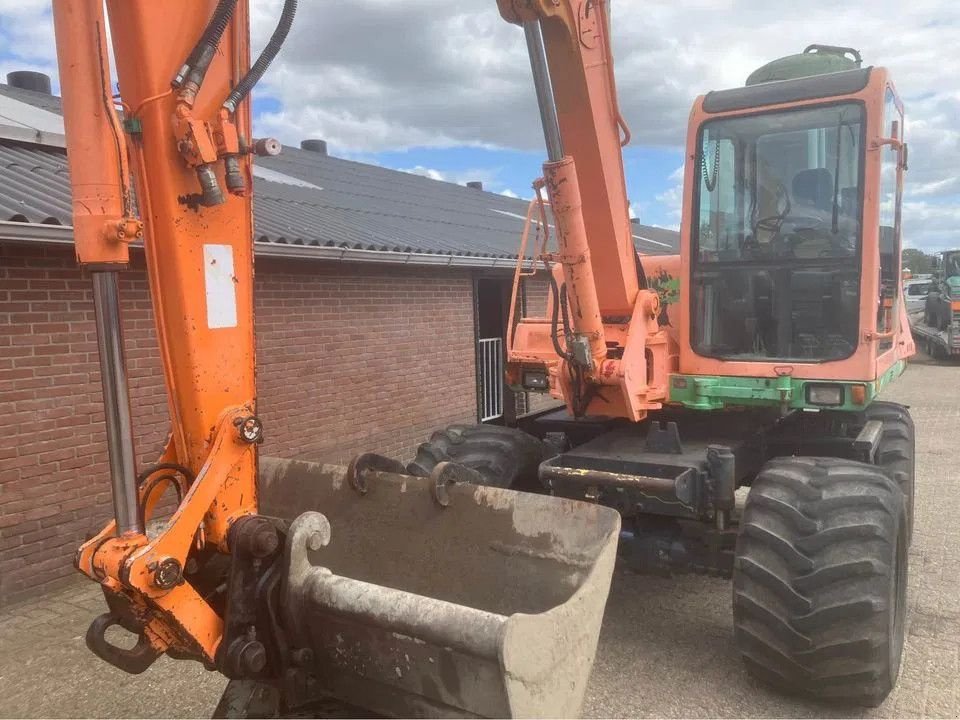 Minibagger del tipo Takeuchi TB 070 WD Bandenkraan, Gebrauchtmaschine In Lunteren (Immagine 3)