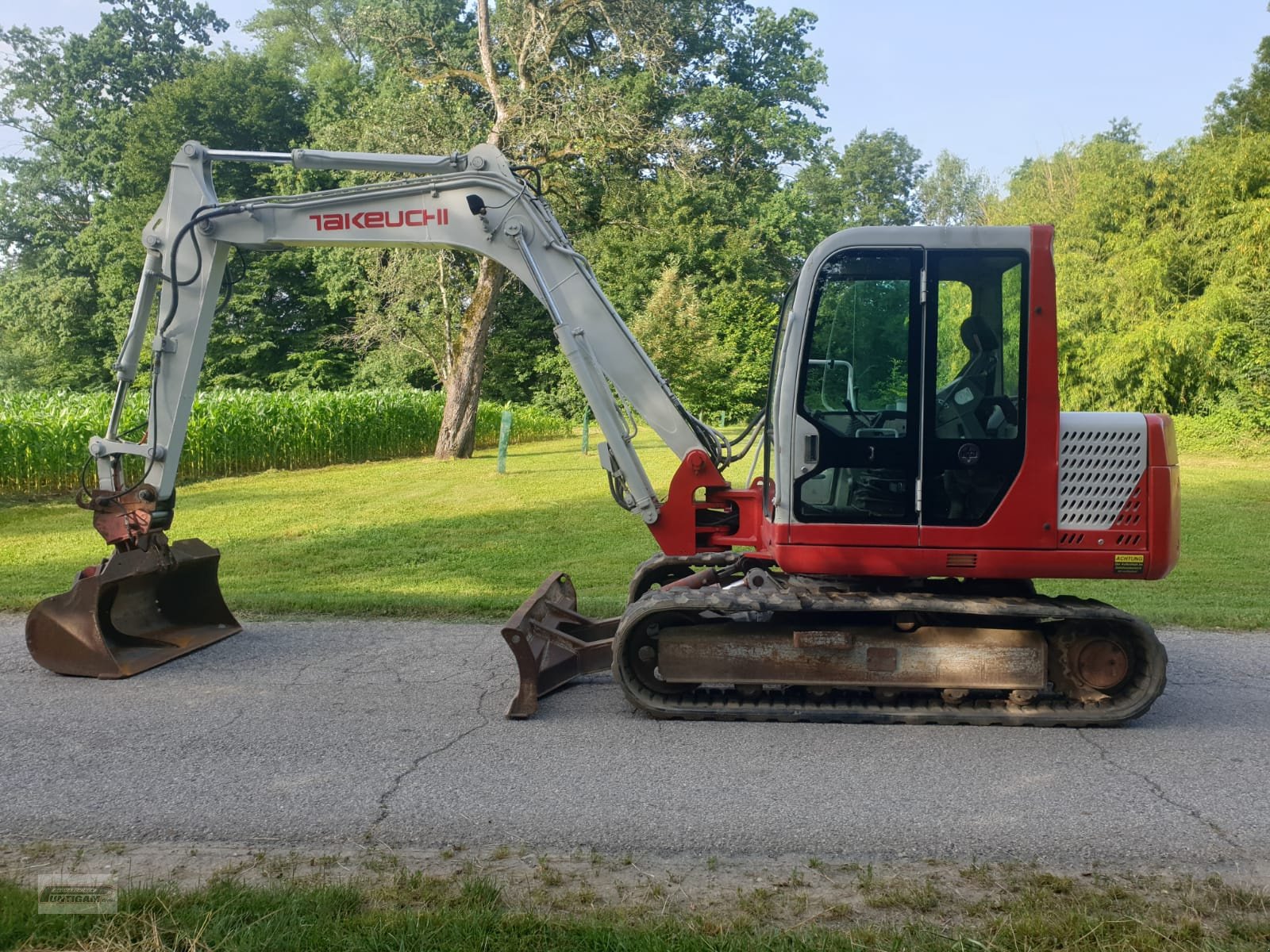 Minibagger van het type Takeuchi TB 070, Gebrauchtmaschine in Deutsch - Goritz (Foto 1)