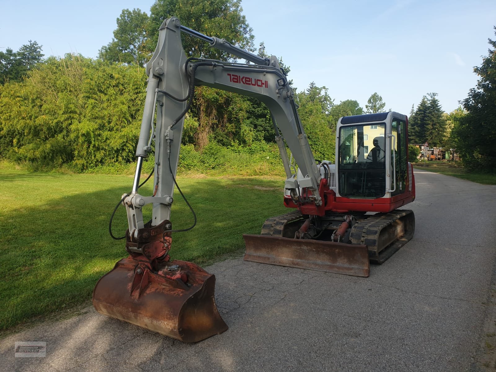 Minibagger Türe ait Takeuchi TB 070, Gebrauchtmaschine içinde Deutsch - Goritz (resim 3)