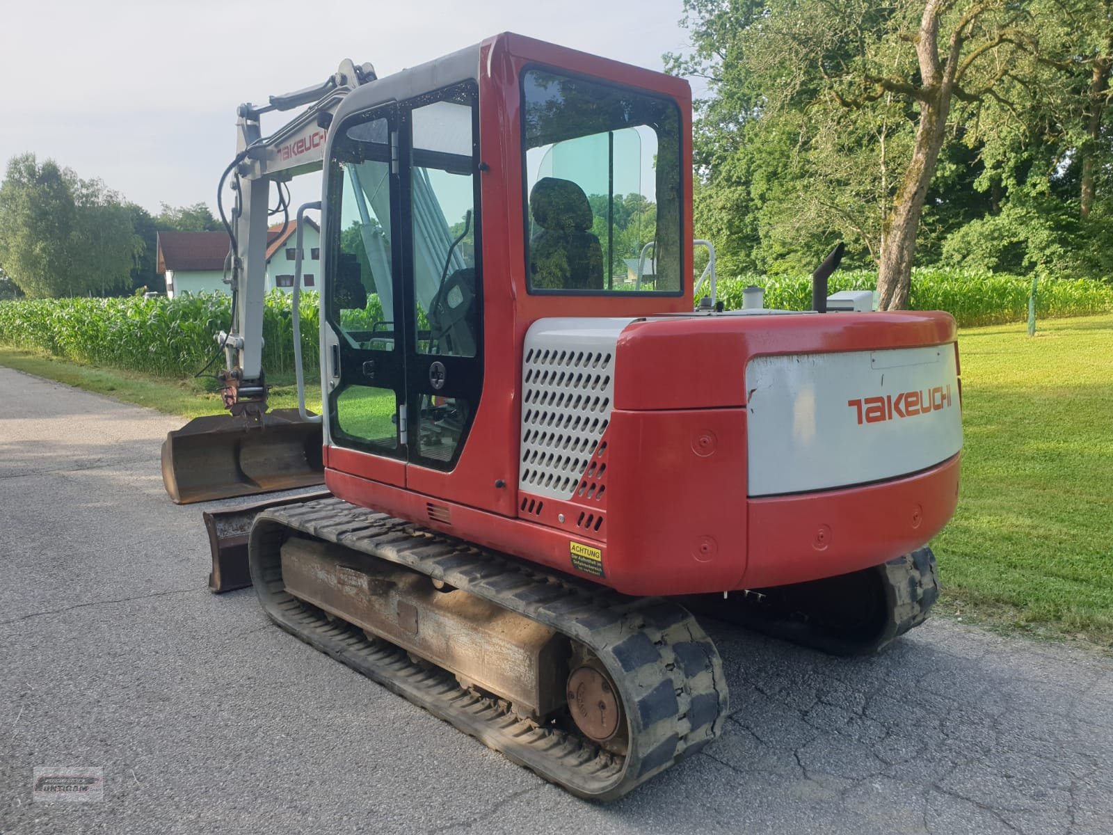 Minibagger des Typs Takeuchi TB 070, Gebrauchtmaschine in Deutsch - Goritz (Bild 5)