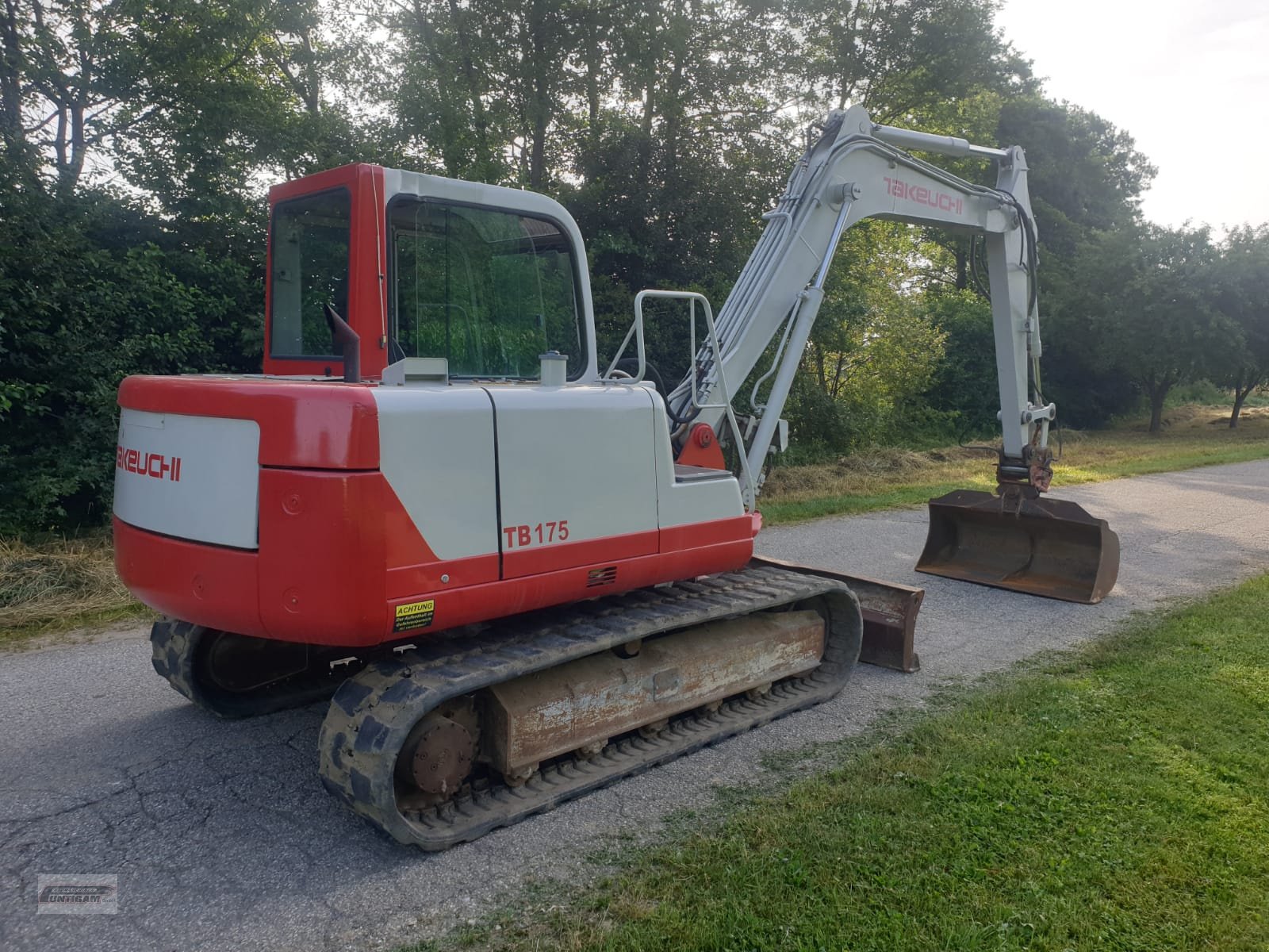 Minibagger van het type Takeuchi TB 070, Gebrauchtmaschine in Deutsch - Goritz (Foto 8)