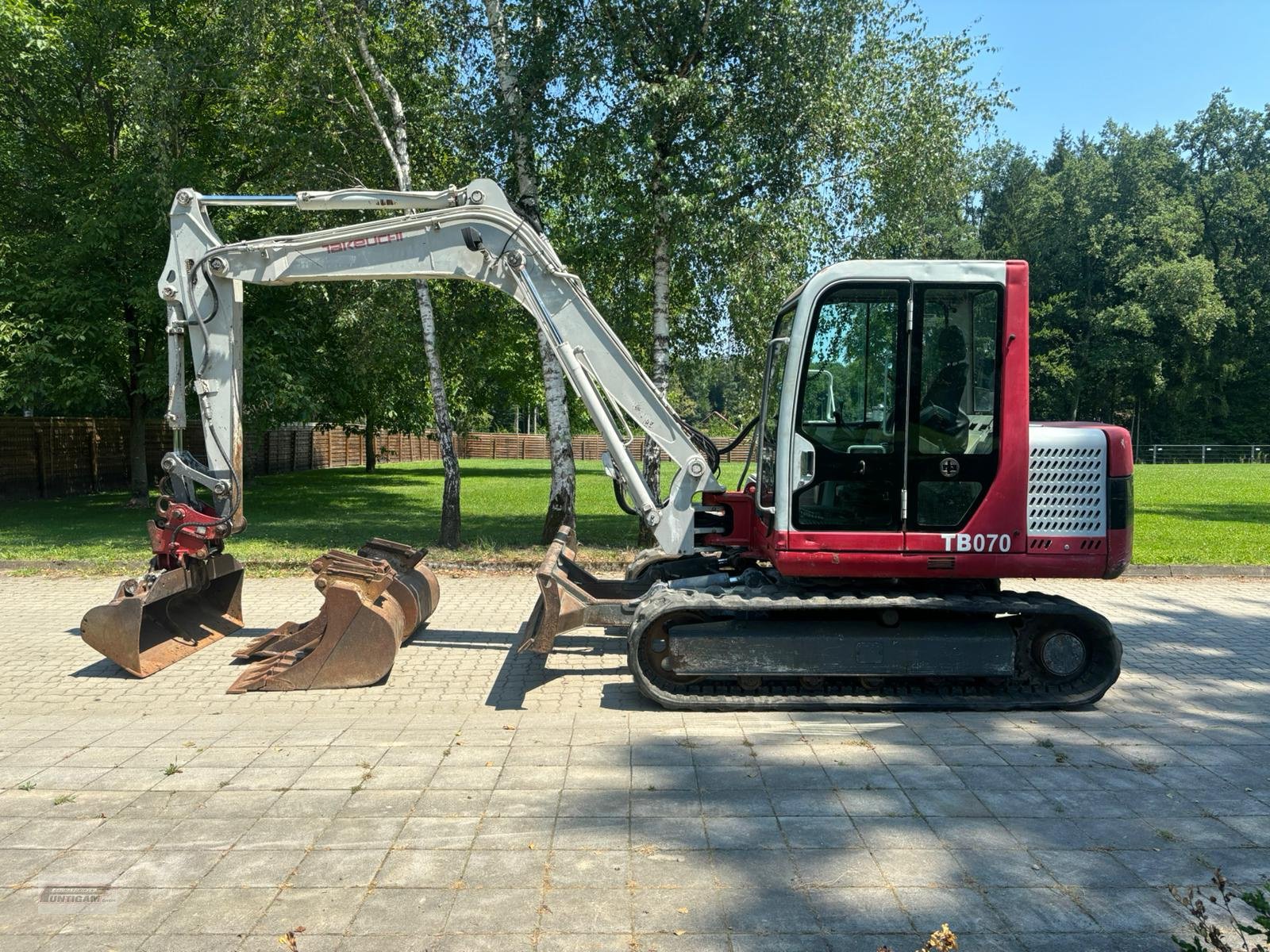 Minibagger del tipo Takeuchi TB 070, Gebrauchtmaschine en Deutsch - Goritz (Imagen 1)