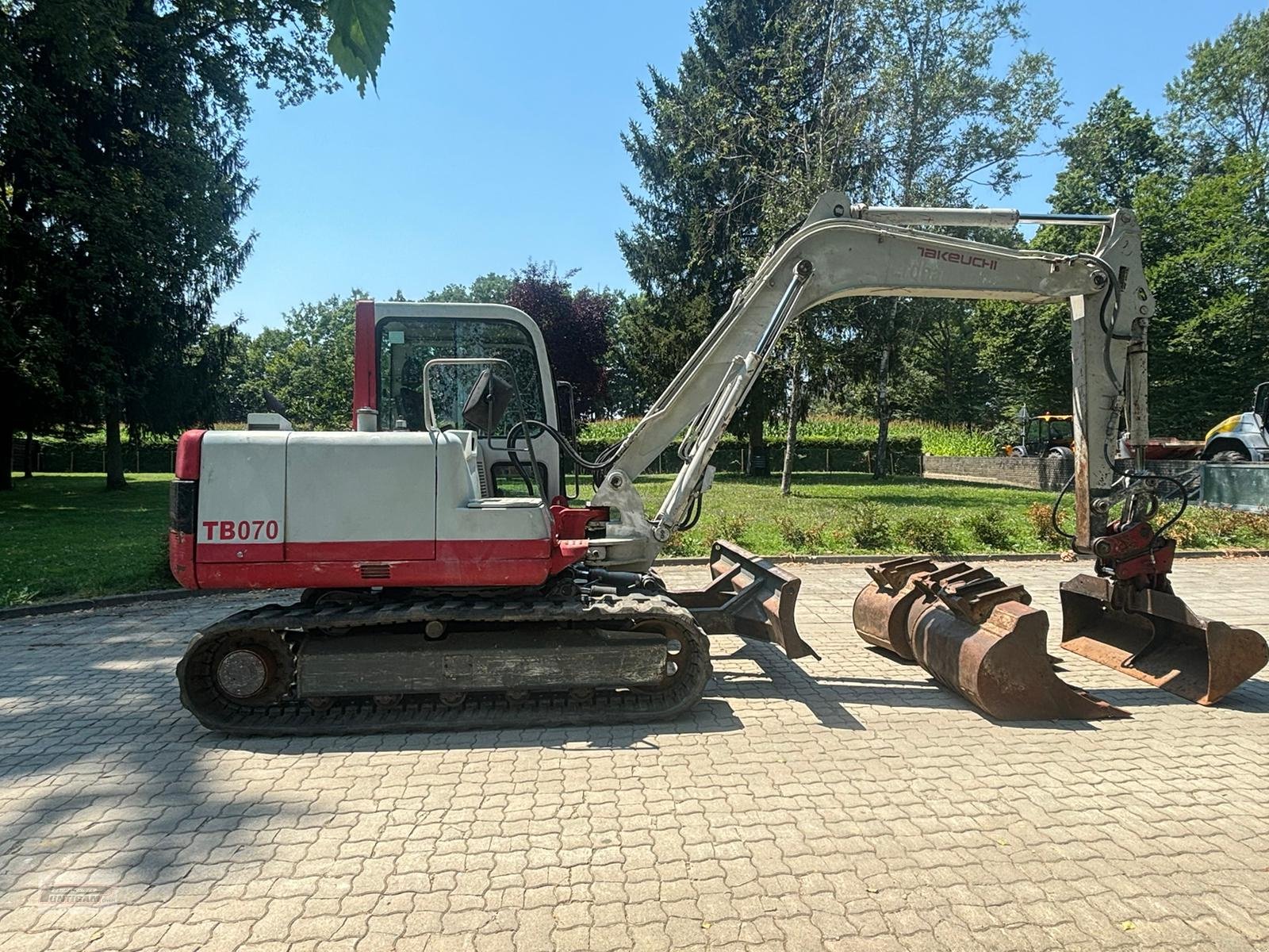 Minibagger van het type Takeuchi TB 070, Gebrauchtmaschine in Deutsch - Goritz (Foto 2)