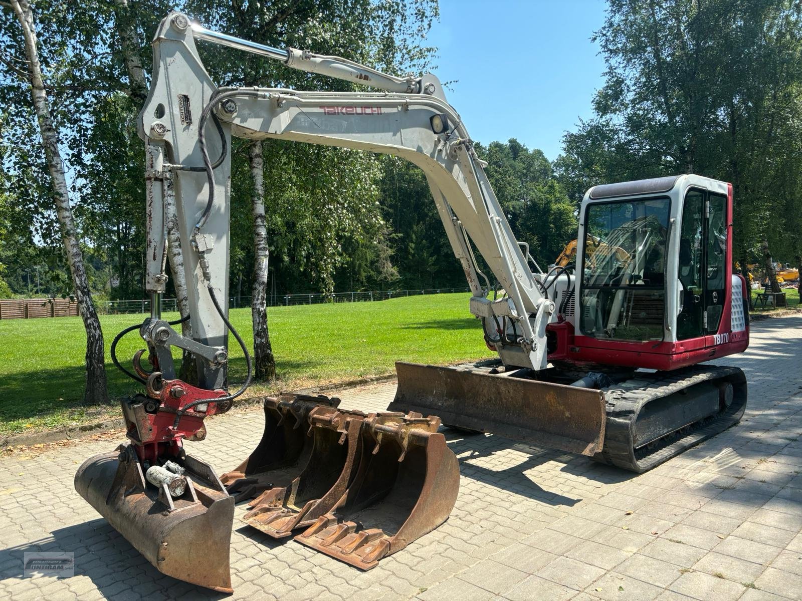 Minibagger za tip Takeuchi TB 070, Gebrauchtmaschine u Deutsch - Goritz (Slika 3)