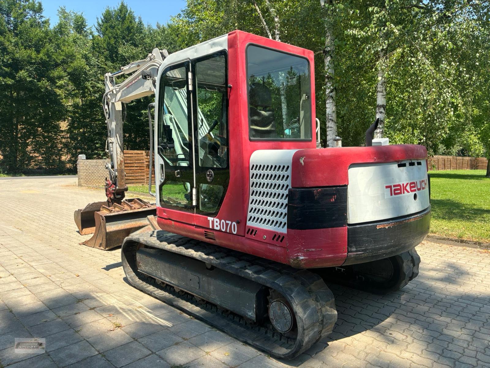 Minibagger типа Takeuchi TB 070, Gebrauchtmaschine в Deutsch - Goritz (Фотография 7)