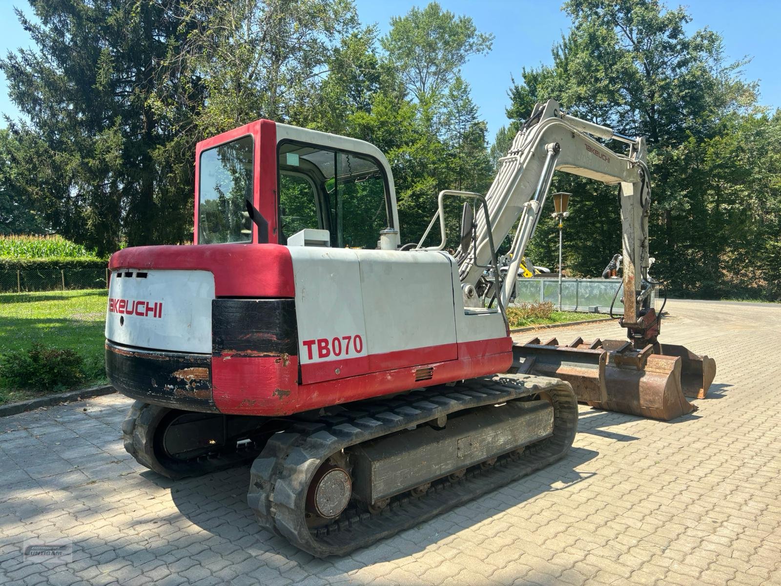 Minibagger del tipo Takeuchi TB 070, Gebrauchtmaschine en Deutsch - Goritz (Imagen 8)