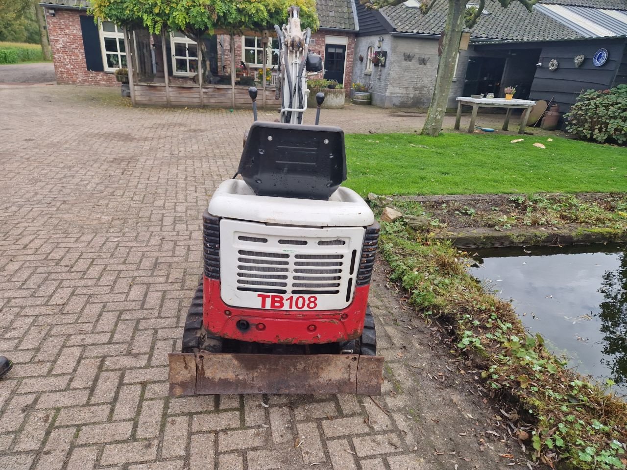 Minibagger Türe ait Takeuchi tb 108, Gebrauchtmaschine içinde Oirschot (resim 4)