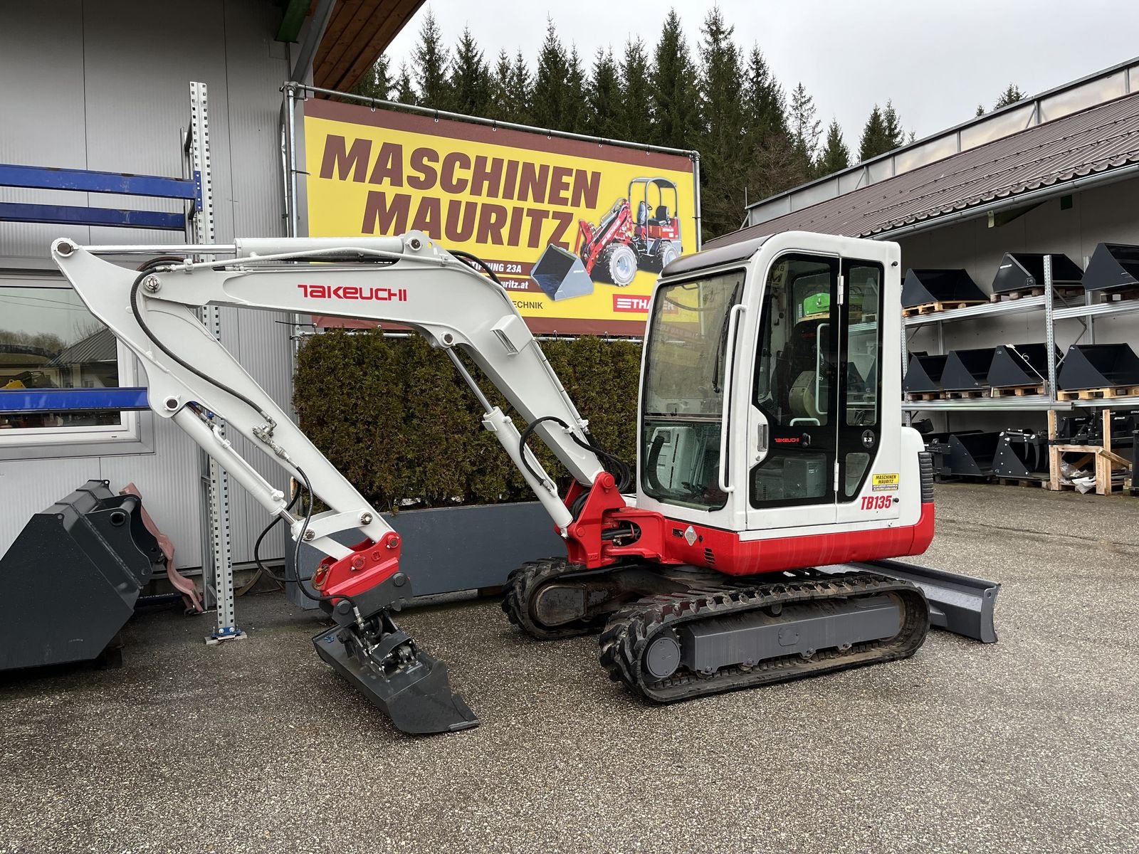 Minibagger του τύπου Takeuchi TB 135, Gebrauchtmaschine σε Bad Leonfelden (Φωτογραφία 10)