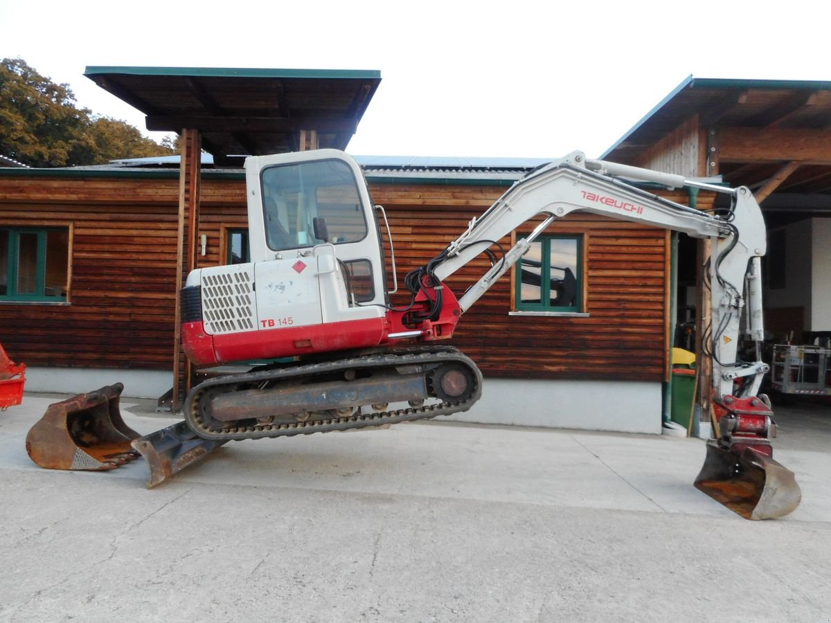 Minibagger του τύπου Takeuchi TB 145 mit POWERTILT + hydr. SW + 3 Löffel, Gebrauchtmaschine σε St. Nikolai ob Draßling (Φωτογραφία 19)