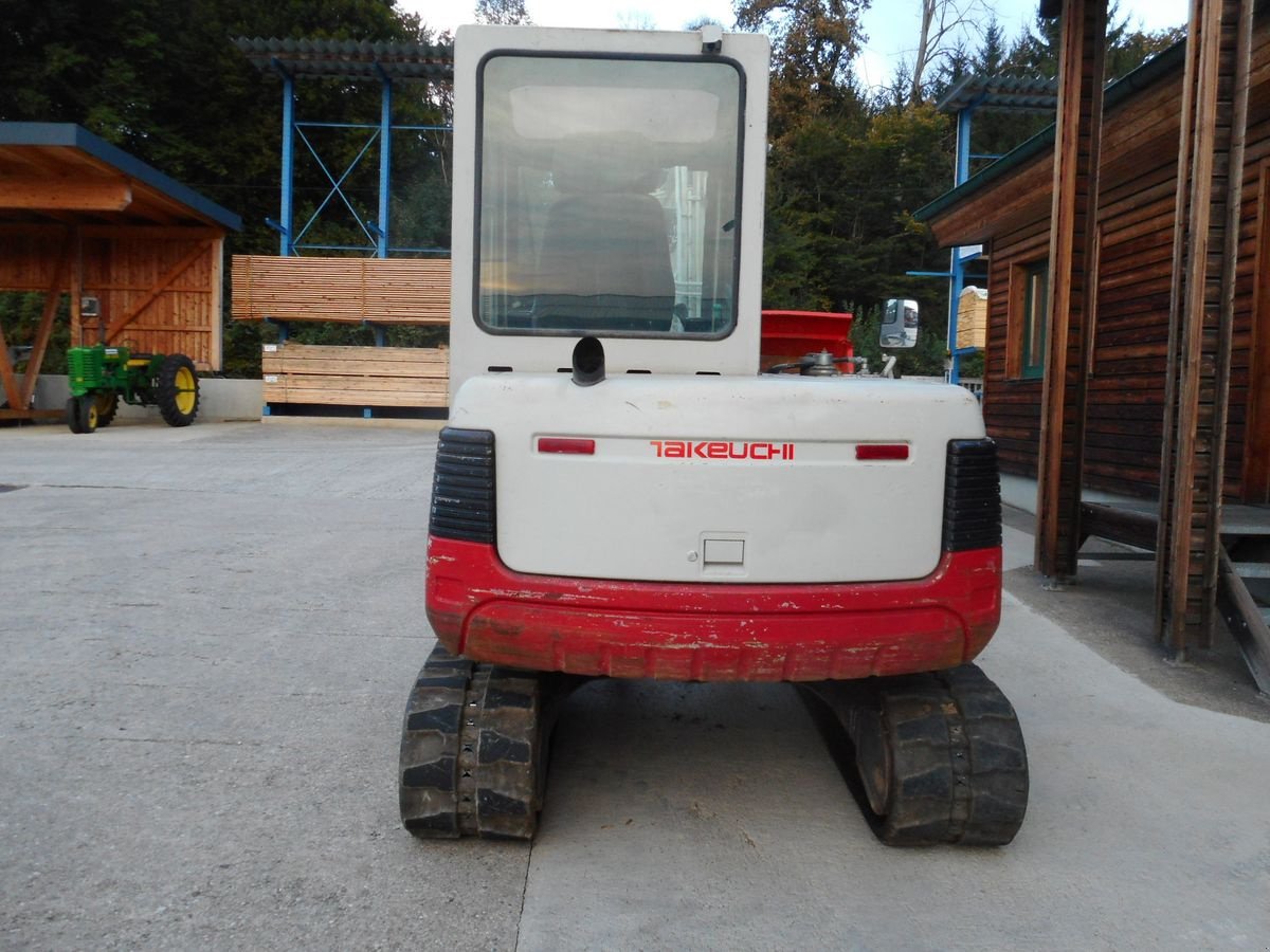 Minibagger des Typs Takeuchi TB 145 mit POWERTILT + hydr. SW + 3 Löffel, Gebrauchtmaschine in St. Nikolai ob Draßling (Bild 3)