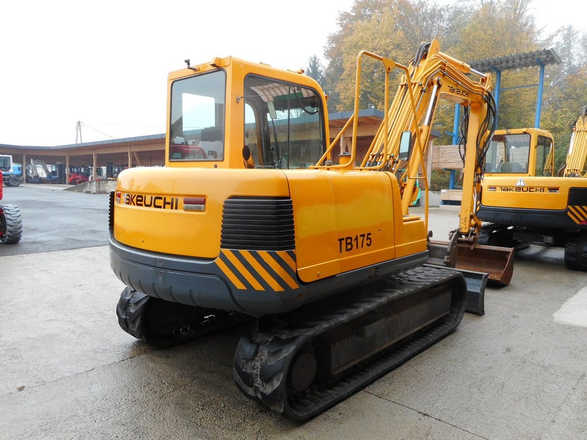 Minibagger от тип Takeuchi TB 175 ( 7,24t ) hydr. SW + 3 Löffel, Gebrauchtmaschine в St. Nikolai ob Draßling (Снимка 14)