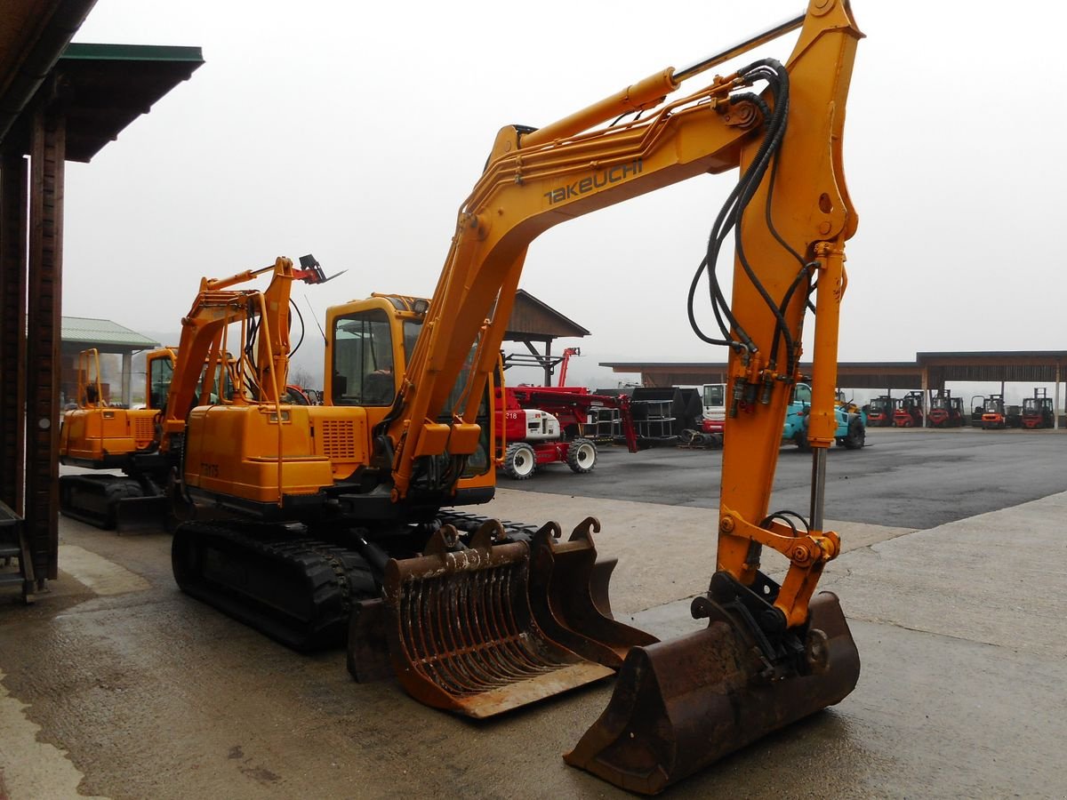 Minibagger от тип Takeuchi TB 175 ( 7,24t ) hydr. SW + 3 Löffel, Gebrauchtmaschine в St. Nikolai ob Draßling (Снимка 4)