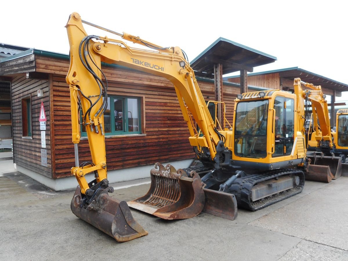 Minibagger tipa Takeuchi TB 175 ( 7,24t ) hydr. SW + 3 Löffel, Gebrauchtmaschine u St. Nikolai ob Draßling (Slika 2)