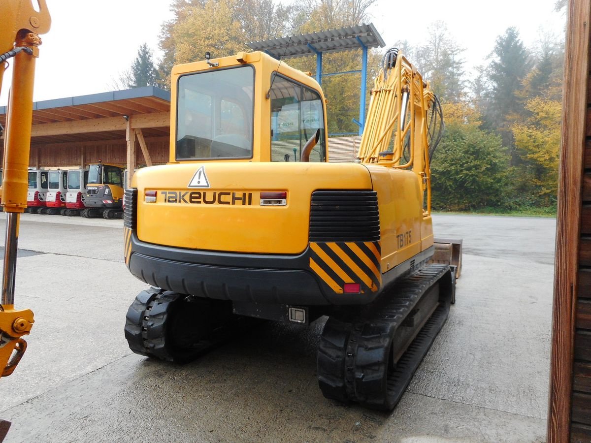 Minibagger del tipo Takeuchi TB 175 ( 7,24t ) hydr. SW + 3 Löffel, Gebrauchtmaschine en St. Nikolai ob Draßling (Imagen 3)