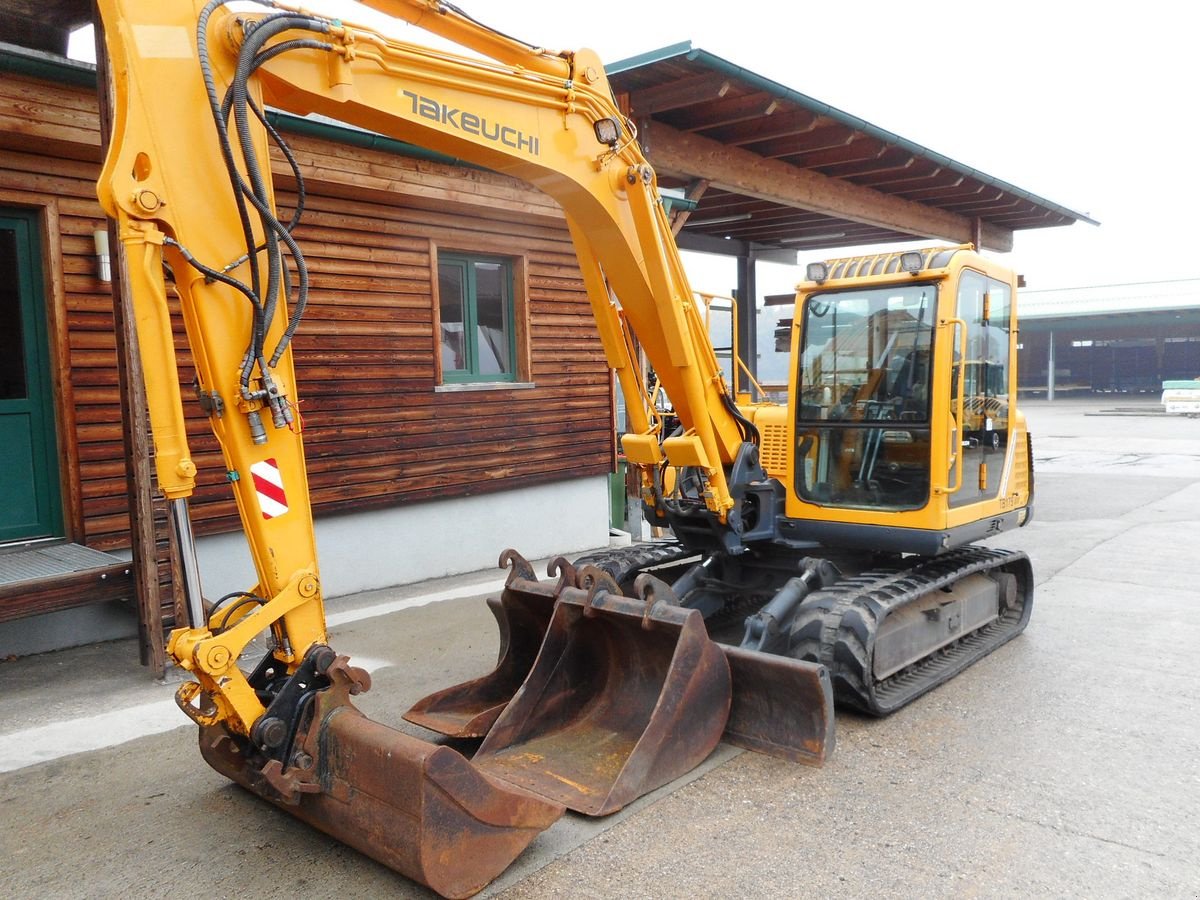 Minibagger des Typs Takeuchi TB 175 ( 7,24t ) hydr. SW + 3 Löffel, Gebrauchtmaschine in St. Nikolai ob Draßling (Bild 13)