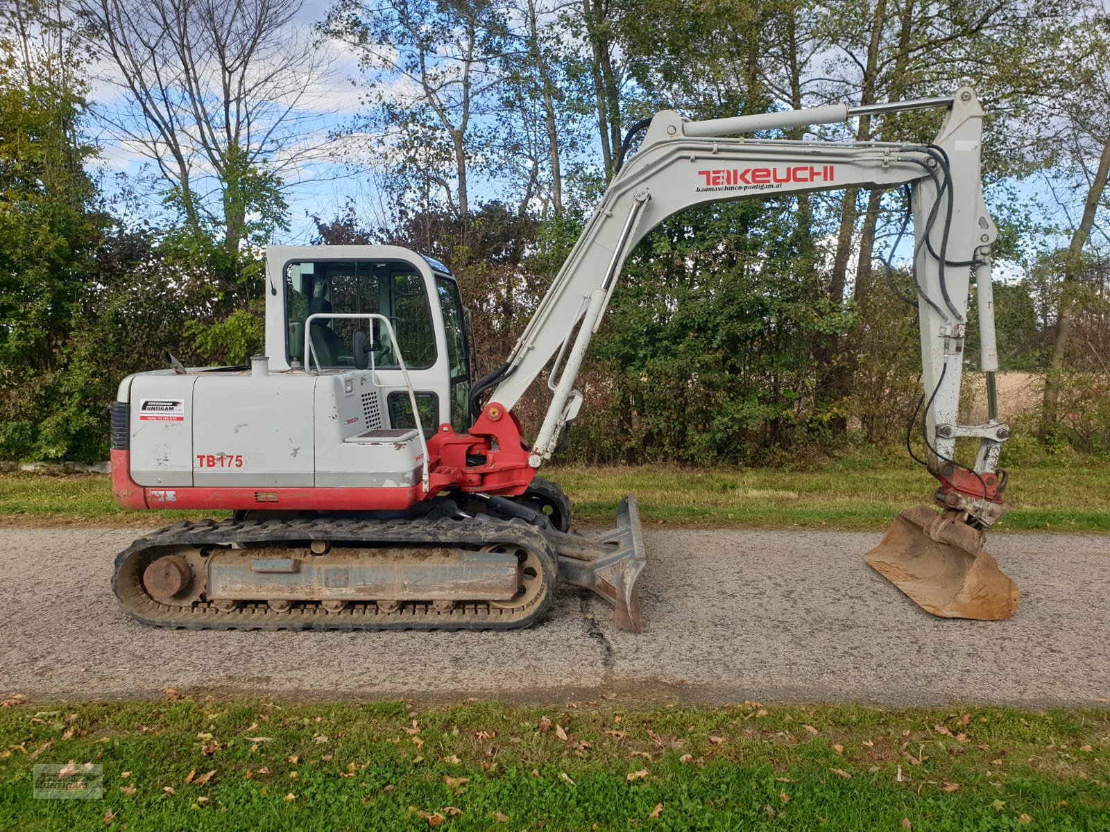 Minibagger del tipo Takeuchi TB 175, Gebrauchtmaschine In Deutsch - Goritz (Immagine 2)