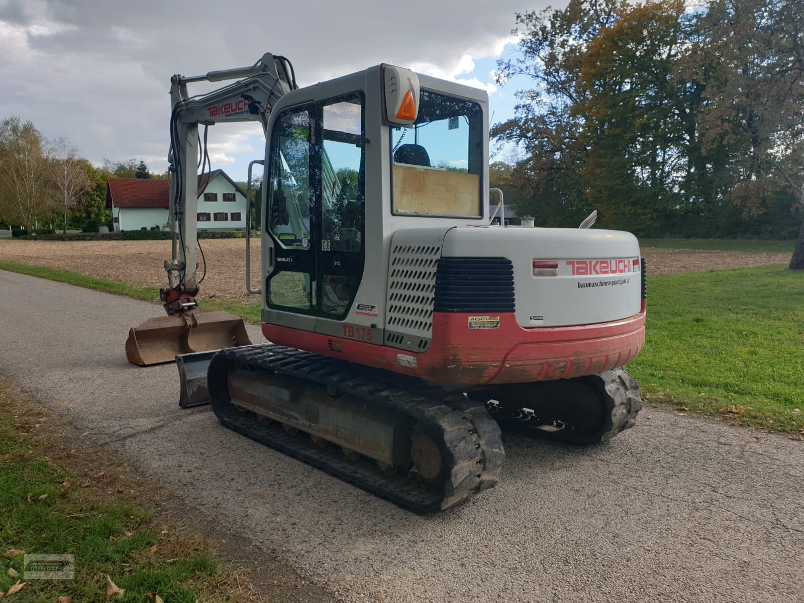 Minibagger del tipo Takeuchi TB 175, Gebrauchtmaschine en Deutsch - Goritz (Imagen 7)