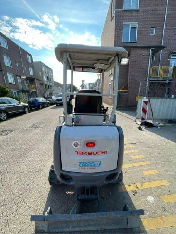 Minibagger van het type Takeuchi TB 20 E, Elektrische kraan, als nieuw!, Gebrauchtmaschine in Uitgeest (Foto 8)