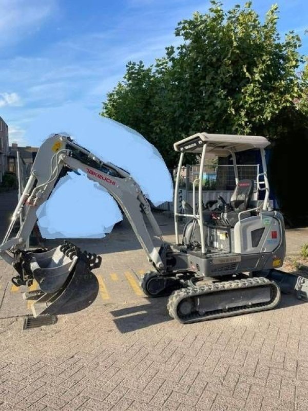 Minibagger des Typs Takeuchi TB 20 E, Elektrische kraan, als nieuw!, Gebrauchtmaschine in Uitgeest (Bild 2)