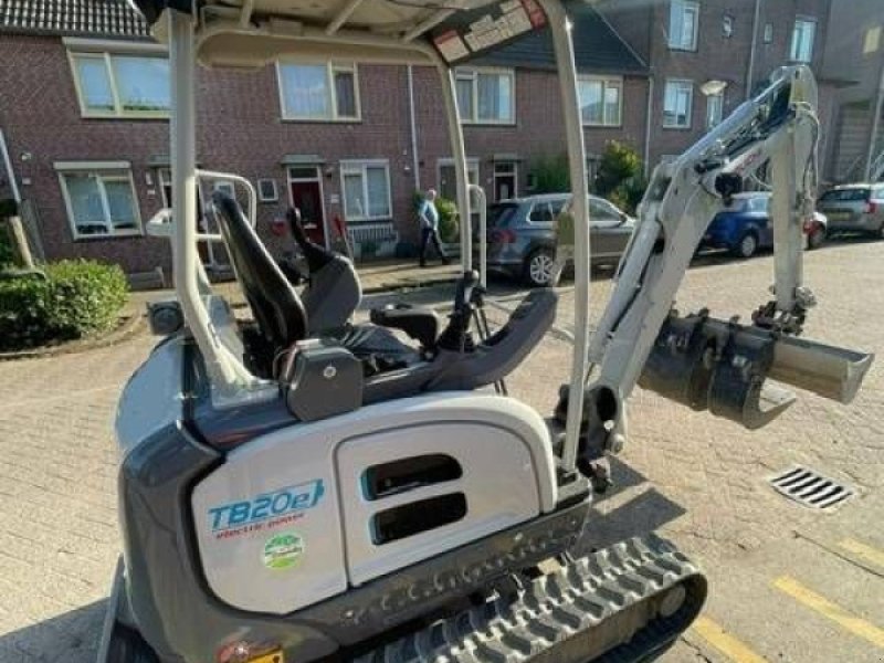 Minibagger del tipo Takeuchi TB 20 E, Elektrische kraan, als nieuw!, Gebrauchtmaschine en Uitgeest (Imagen 1)