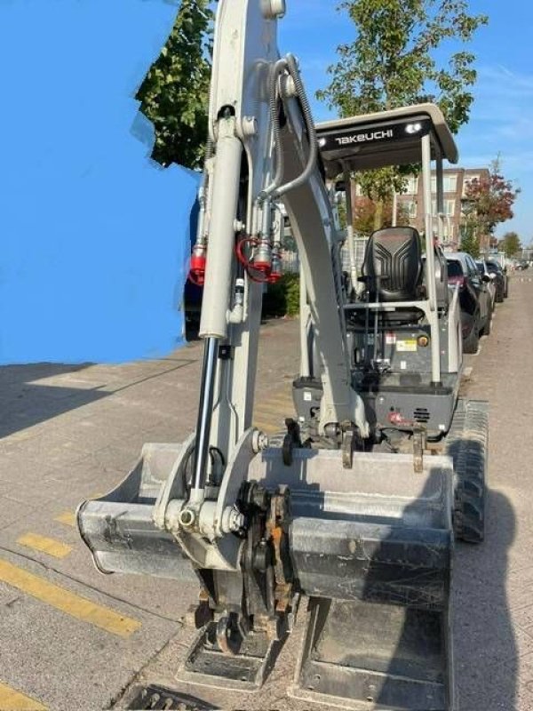 Minibagger del tipo Takeuchi TB 20 E, Elektrische kraan, als nieuw!, Gebrauchtmaschine In Uitgeest (Immagine 3)