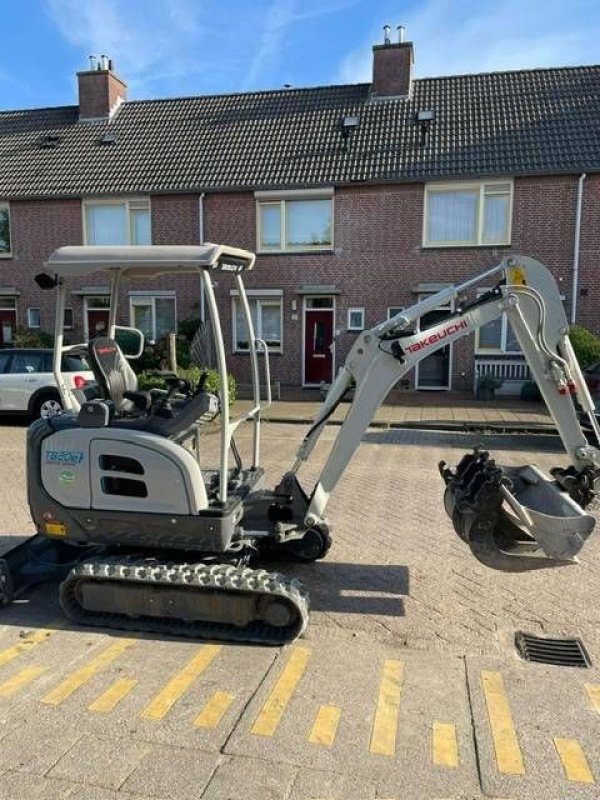 Minibagger типа Takeuchi TB 20 E, Elektrische kraan, als nieuw!, Gebrauchtmaschine в Uitgeest (Фотография 4)