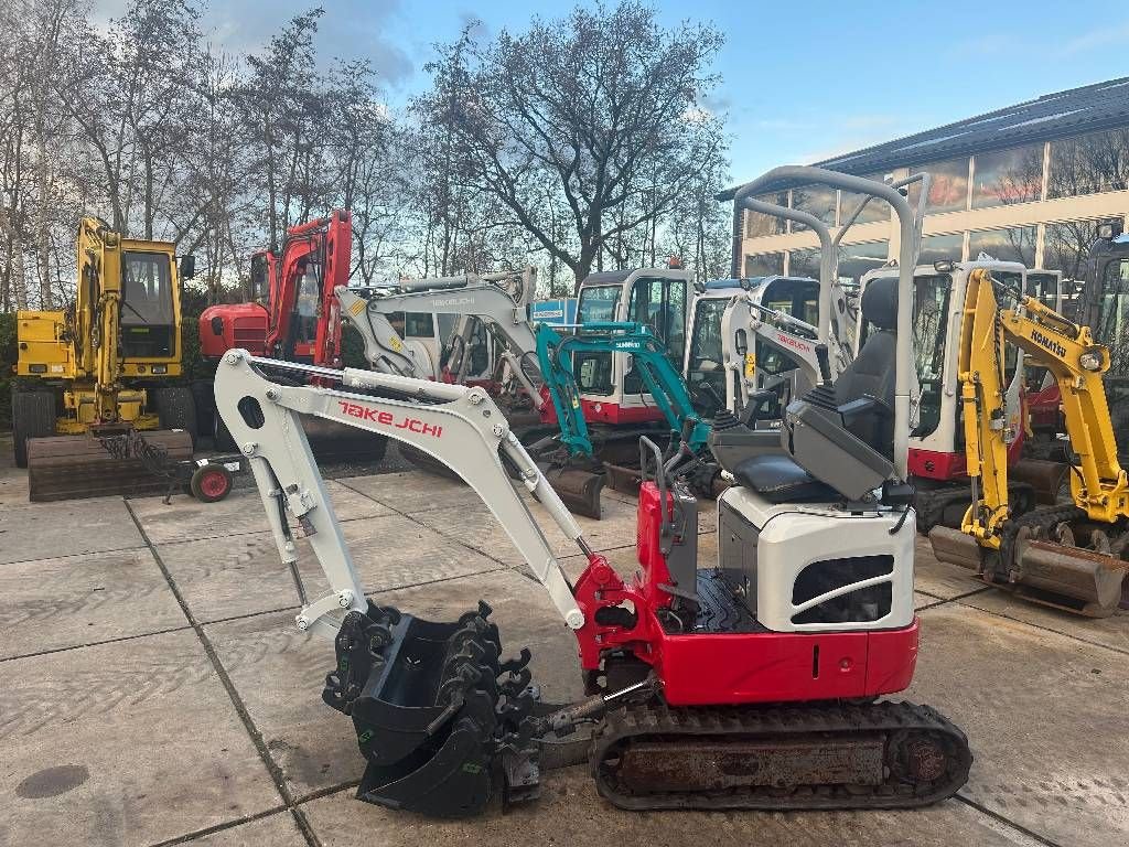 Minibagger a típus Takeuchi TB 210 R Gereserveerd, Gebrauchtmaschine ekkor: Kockengen (Kép 9)