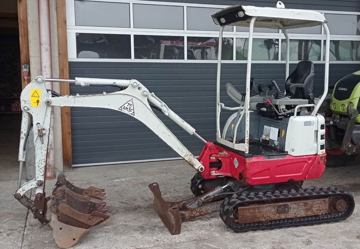 Minibagger van het type Takeuchi TB 215 R, Gebrauchtmaschine in Villach/Zauchen (Foto 6)